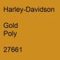 Preview: Harley-Davidson, Gold Poly, 27661.